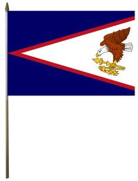 American Samoa flag close-up view