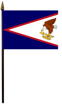 American Samoa flag detail view