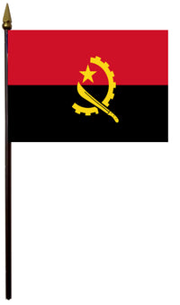 Angola flag detail view