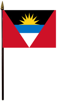 Antigua Barbuda flag size comparison