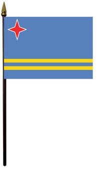 Aruba flag size comparison