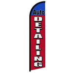 Feather banner, 11.2'x2.5' Auto Detailing