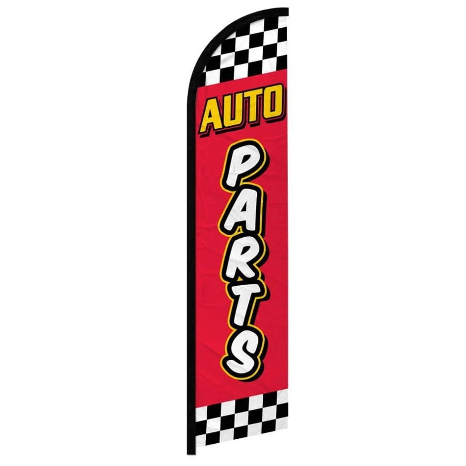 Feather banner, 11.2'x2.5' Auto Parts