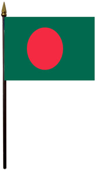 Bangladesh flag detail view