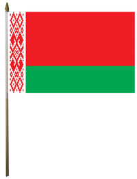 Belarus flag close-up view