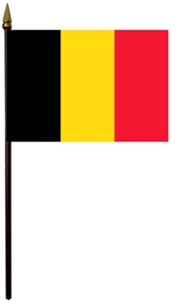 Belgium flag detail view