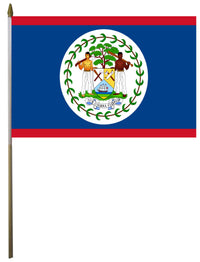 Belize flag detail view