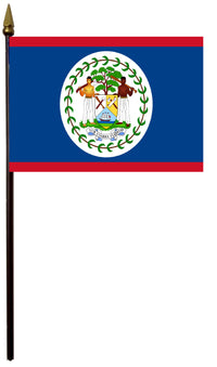 Belize flag size comparison