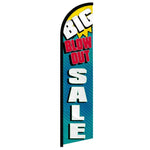 Feather banner, 11.2'x2.5' Body Shop