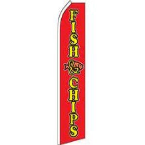 Fish & Chips Blade Banner 11.5'x2.5'