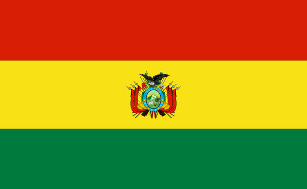 Bolivia w/seal Flag