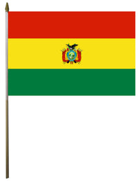 Bolivia w/seal Flag - alternate view