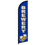 Feather banner, 11.2'x2.5' Brewery