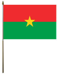 Burkina Flag - detail view