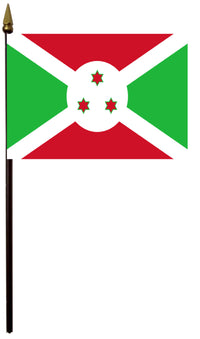Burundi Flag - alternate view