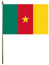 Cameroon Flag - detail view