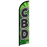 Feather banner, 11.2'x2.5' CBD