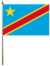 Congo Democratic Republic Flag - detail view