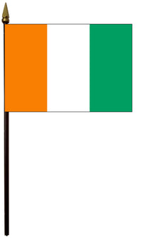 Cote D'Ivoire (Ivory Coast) Flag - alternate view