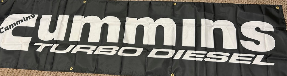 Cummins Turbo Diesel banner 2'x 8' banner