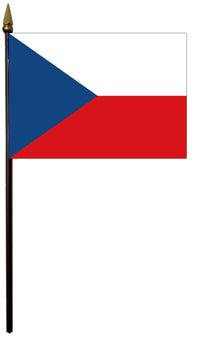 Czech Republic Flag - alternate view