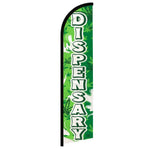 Feather banner, 11.2'x2.5' Dispensary