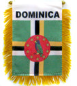 Dominica Flag - detail view