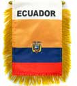 Ecuador Flag - detail view
