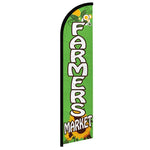 Feather banner, 11.2'x2.5' Farmers Market