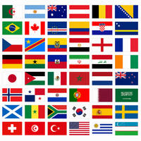 World Cup 2026 Flags – Complete Set of 48 Teams