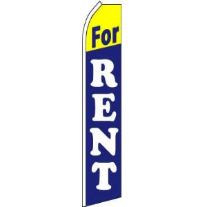 For Rent Blade Banner 11.5'x2.5'
