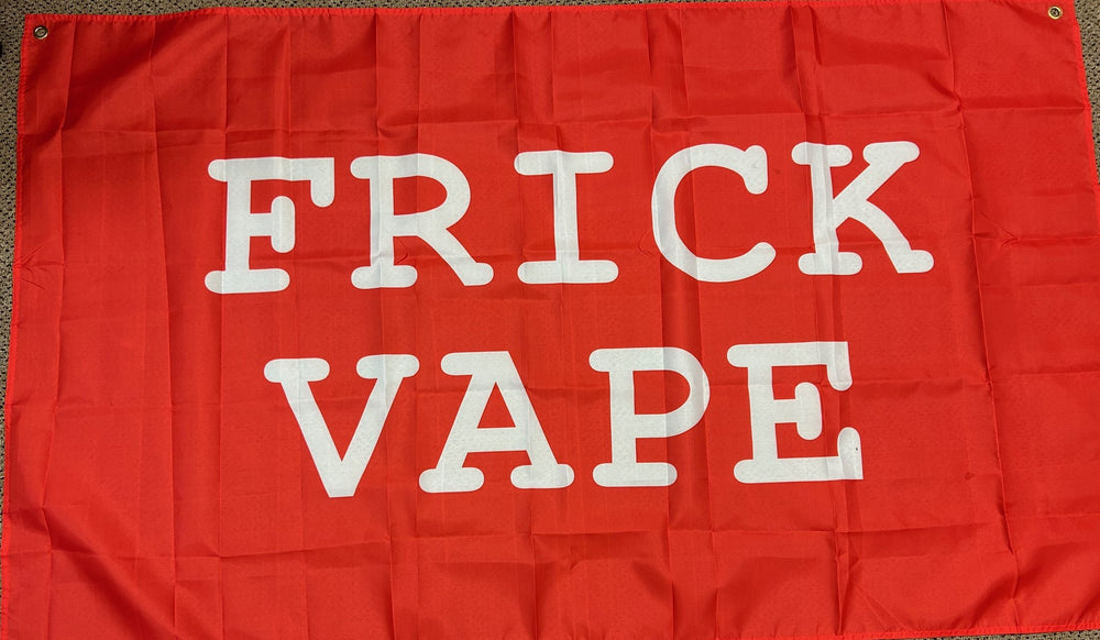 Frick Vape 36"x 60" wall flag