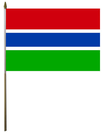 Gambia Flag - detail view
