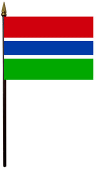 Gambia Flag - alternate view