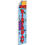 Happy Birthday Blade Banner 11.5'x2.5'
