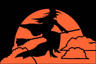Halloween, Witch Flag