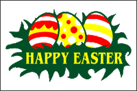 Happy Easter Flag