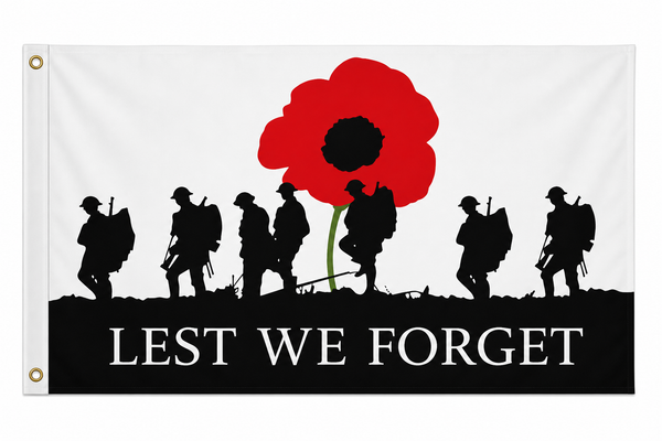 Lest We Forget Flag