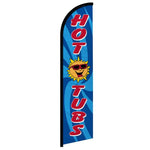 Feather banner, 11.2'x2.5' Hot Tubs