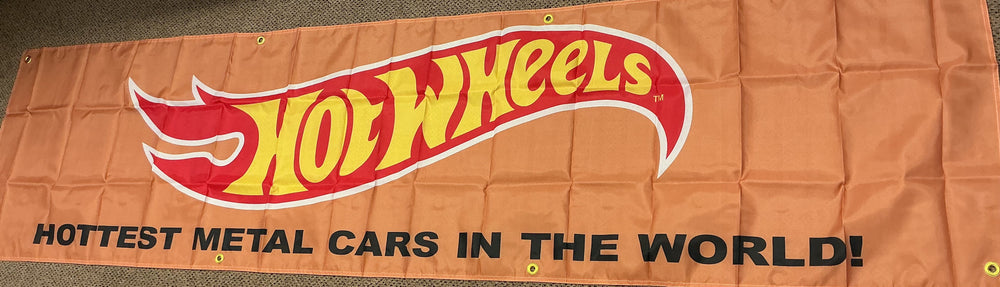 Hot Wheels banner 2'x 8' banner