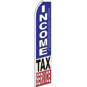 Income Tax Service Blade Banner 11.5'x2.5'
