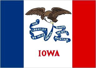 Iowa State Flag