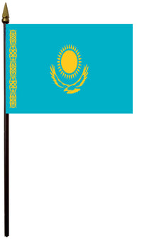 Kazakhstan Flag - alternate view