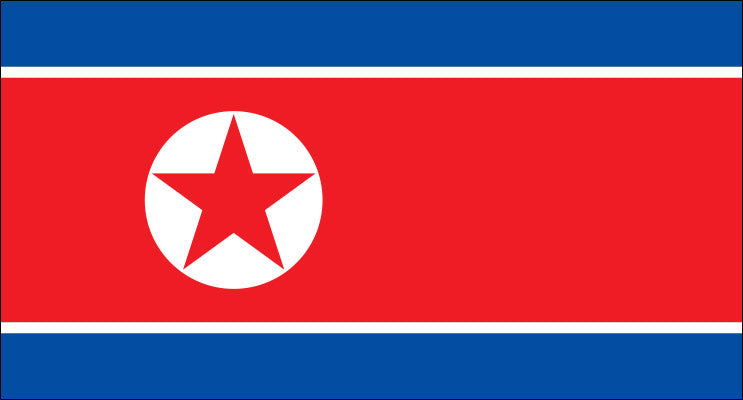 Korea N. Flag