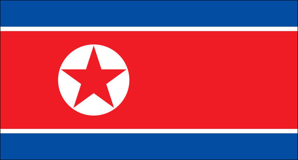 Korea N. Flag