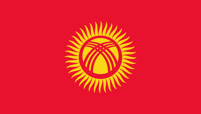 Kyrgyzstan Flag