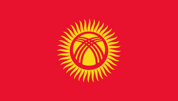 Kyrgyzstan Flag
