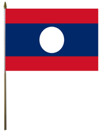 Laos Flag - alternate view