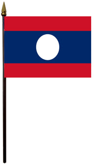 Laos Flag - view 4