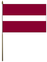Latvia Flag - detail view